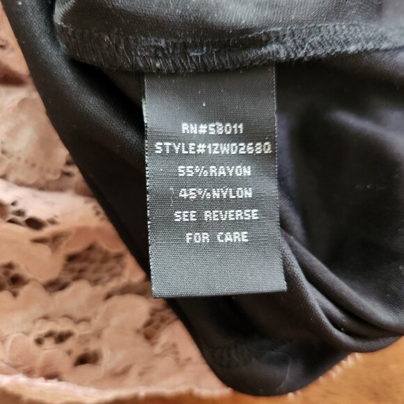 Gorgeous Lace Dressy Dress Pale Pink Black Jax Black Label Size 8 Beautiful Sexy - Picture 4 of 11